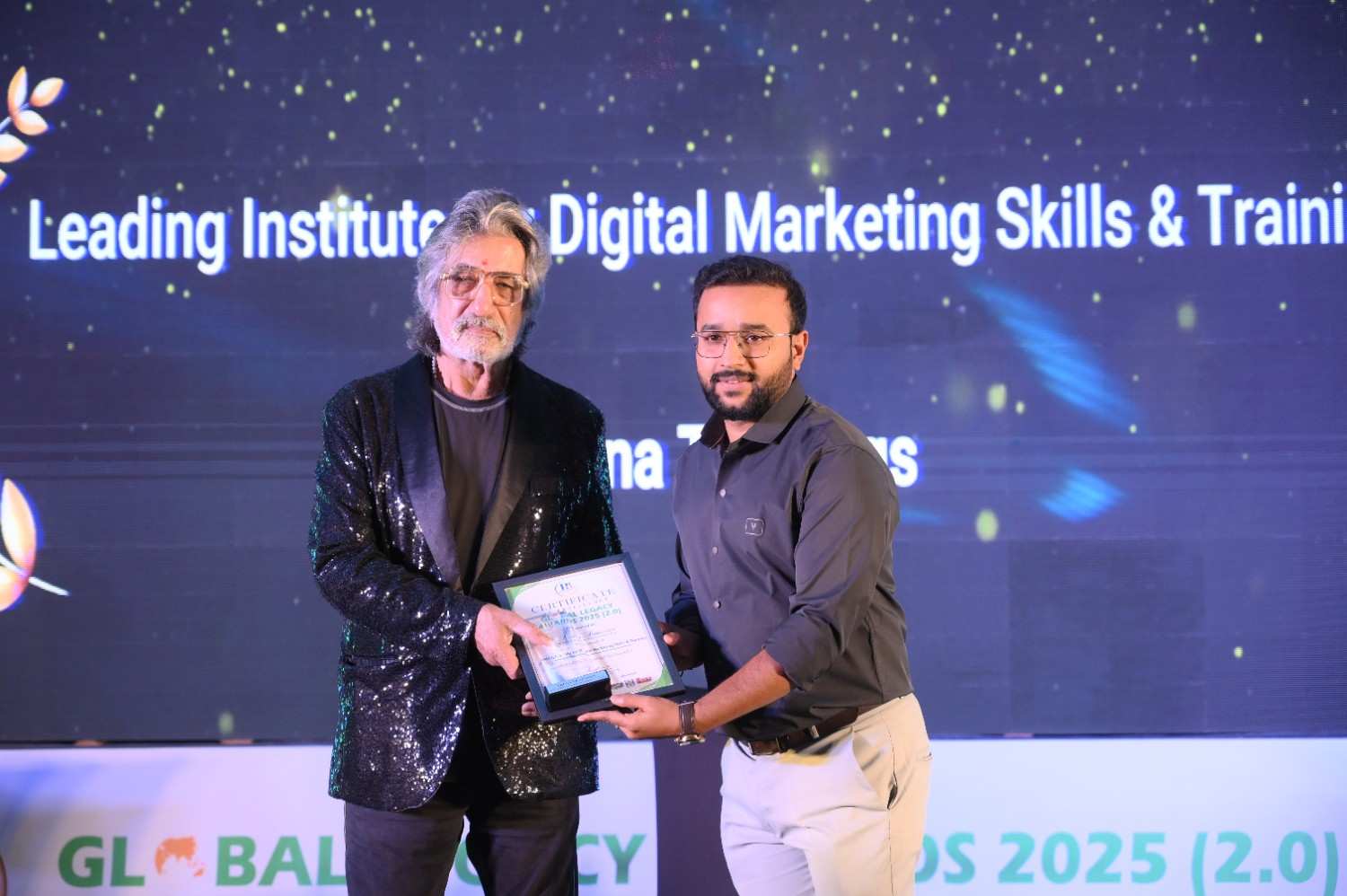 Briwon Academy recognised as a Leading Institute for Digital Marketing Skills & Training at the Global Legacy Awards 2025